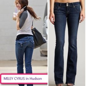 Hudson signature mid rise Boot cut jeans size 26